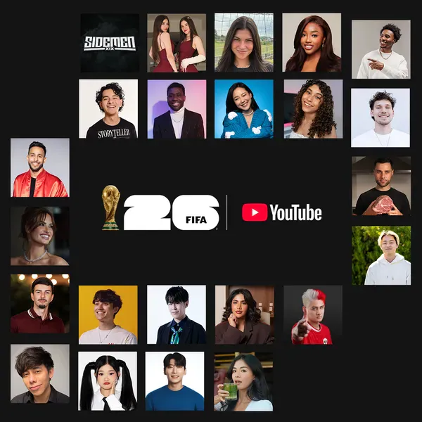 YouTube и FIFA представили план Creator Cup к чемпионату мира 2026 года