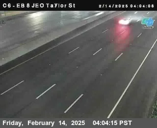 Vista en directo de (C006) I-8 : Justo al este de Taylor Vista en vivo de (C006) I-8 : Justo al este de Taylor, California en VolveVision