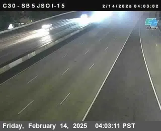 Прямой эфир: (C030) SB 5: Чуть южнее I-15 Онлайн-камера (C030) SB 5: Чуть южнее I-15, Калифорния на VolveVision