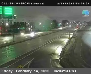 Vista en vivo de SB-163: Justo al sur de Clairemont Mesa, California en VolveVision