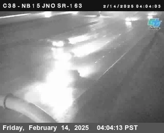 Live view of (C038) NB 15 : Just North Of SR-163 (C038) NB 15 : Just North Of SR-163, California live camera view on VolveVision
