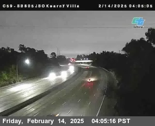 Live view of (C059) I-805 : Kearny Villa Road (C059) I-805 : Kearny Villa Road, California live camera view on VolveVision