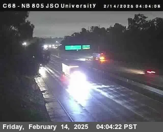 Live view of Live Cam I-805 Just South of University Live Cam I-805 Just South of University, California live camera view on VolveVision
