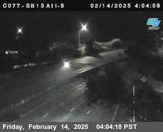 Live view of (C077) I-15 : I-8 (C077) I-15 : I-8, California live camera view on VolveVision