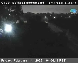 Live view of (C109) SR-52 : Regents Road UC (C109) SR-52 : Regents Road UC, California live camera view on VolveVision