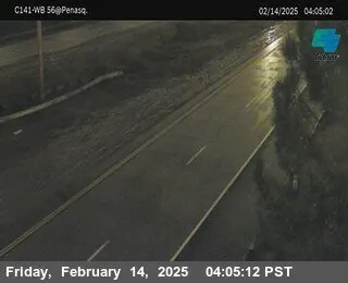 Live view of (C141) SR-56 : Penasquitos Boulevard (C141) SR-56 : Penasquitos Boulevard, California live camera view on VolveVision
