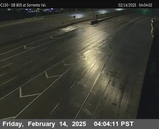 Live view of (C150) I-805 : Mira Mesa / Sorrento (C150) I-805 : Mira Mesa / Sorrento, California live camera view on VolveVision