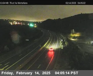 Live view of (C154) WB 76 : Via Montellano (C154) WB 76 : Via Montellano, California live camera view on VolveVision