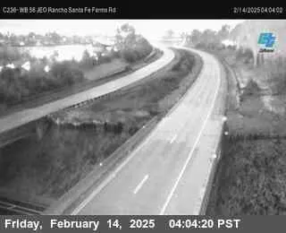 Vista en directo de SR-56: Este de Rancho Santa Fe Farms Road Vista en vivo de SR-56: Este de Rancho Santa Fe Farms Road, California en VolveVision