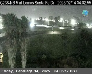 Vista en directo de (C238) I-5 : NB en Lomas Santa Fe Dr Vista en vivo de (C238) I-5 : NB en Lomas Santa Fe Dr, California en VolveVision