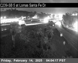 (C239) I-5 : SB at Lomas Santa Fe Dr, California live camera view on VolveVision