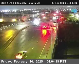 Vista en directo de C247 I-905 : Britannia Bottom Vista en vivo de C247 I-905 : Britannia Bottom, California en VolveVision