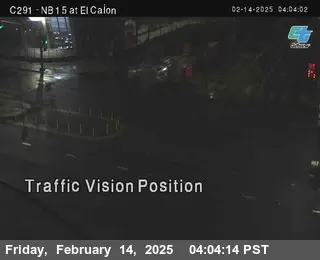 Vista en directo de C291 NB 15: El Cajon Blvd Vista en vivo de C291 NB 15: El Cajon Blvd, California en VolveVision