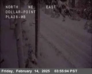 Vista en directo de Cámara en la carretera 28 en Dollar Vista en vivo de Cámara en la carretera 28 en Dollar, California en VolveVision