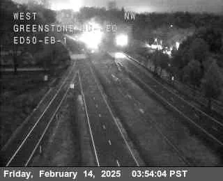 Live view of Hwy 50 at Greenstone 1 Hwy 50 at Greenstone 1, California live camera view on VolveVision