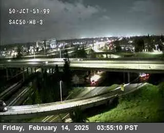Vista en directo de Hwy 50 en JCT 51/99 3 Vista en vivo de Hwy 50 en JCT 51/99 3, California en VolveVision
