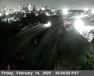 Vista en directo de Hwy 50 en Jefferson Blvd 1 Vista en vivo de Hwy 50 en Jefferson Blvd 1, California en VolveVision