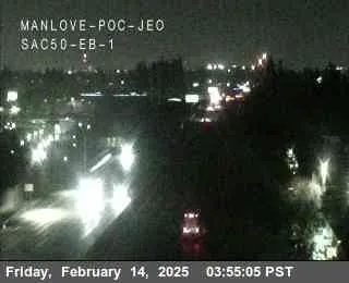 Vista en directo de Hwy 50 en Manlove POC 1 Vista en vivo de Hwy 50 en Manlove POC 1, California en VolveVision
