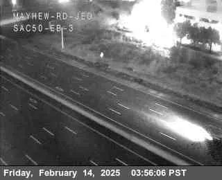 Vista en directo de Cámara en Vivo Hwy 50 en Mayhew Road 3 Vista en vivo de Cámara en Vivo Hwy 50 en Mayhew Road 3, California en VolveVision