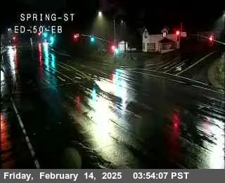 Vista en directo de Hwy 50 en Spring Vista en vivo de Hwy 50 en Spring, California en VolveVision