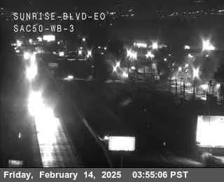 Vista en directo de Hwy 50 en Sunrise Blvd EO WB 3 Vista en vivo de Hwy 50 en Sunrise Blvd EO WB 3, California en VolveVision