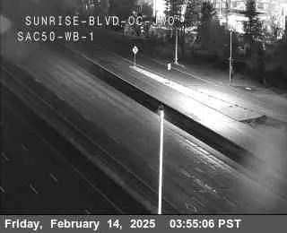 Vista en vivo de Hwy 50 en Sunrise Blvd OC JWO WB 1, California en VolveVision