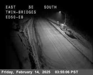 Vista en directo de Hwy 50 en Twin Bridges Vista en vivo de Hwy 50 en Twin Bridges, California en VolveVision