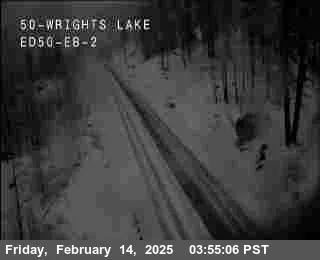 Vista en directo de Carretera 50 en Wrights Lake 2 Vista en vivo de Carretera 50 en Wrights Lake 2, California en VolveVision
