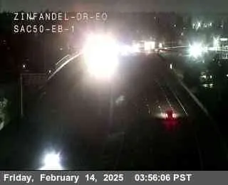 Live view of Hwy 50 at Zinfandel Dr EO EB 1 Hwy 50 at Zinfandel Dr EO EB 1, California live camera view on VolveVision