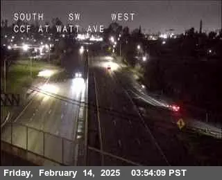 Vista en vivo de Hwy 51 en Watt, California en VolveVision