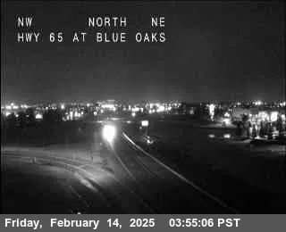 Live view of Hwy 65 at Blue Oaks Hwy 65 at Blue Oaks, California live camera view on VolveVision