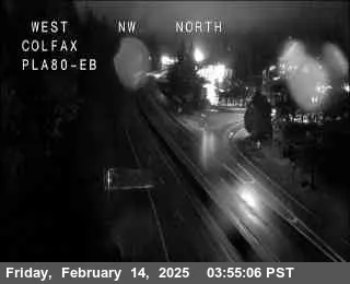 Live view of Hwy 80 at Colfax Hwy 80 at Colfax, California live camera view on VolveVision