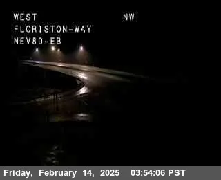 Vista en directo de Autopista 80 en Floriston Vista en vivo de Autopista 80 en Floriston, California en VolveVision