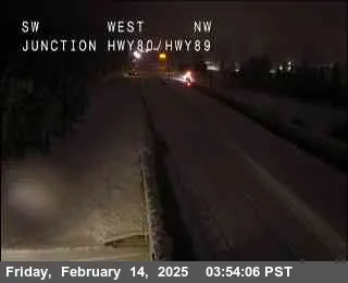 Vista en directo de Hwy 80 en Hwy 89 Vista en vivo de Hwy 80 en Hwy 89, California en VolveVision