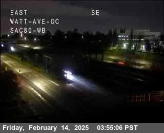 Vista en directo de Autovía 80 en Watt Vista en vivo de Autovía 80 en Watt, California en VolveVision