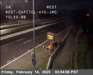 Vista en vivo de Hwy 80 en West Capitol, California en VolveVision