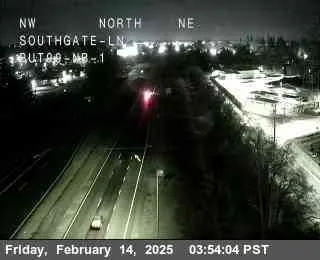 Vista en directo de Hwy 99 en Southgate 1 Vista en vivo de Hwy 99 en Southgate 1, California en VolveVision