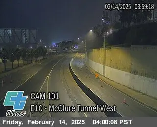 Live view of I-10 : (101) Mcclure West I-10 : (101) Mcclure West, California live camera view on VolveVision