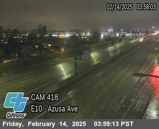 Live view of I-10 : (418) Azusa Ave I-10 : (418) Azusa Ave, California live camera view on VolveVision