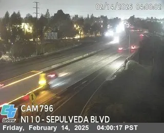 Vista en directo de I-110 : (796) Sepulveda Blvd Vista en vivo de I-110 : (796) Sepulveda Blvd, California en VolveVision