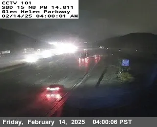 I-15 : (101) Glen Helen Parkway, California live camera view on VolveVision