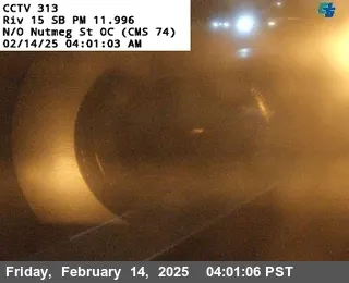 I-15 : (313) North of Nutmeg Street Overcross, California live camera view on VolveVision