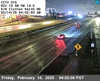 Vista en vivo de I-15 : (315) 0.7 Mi N/O Clinton Keith, California en VolveVision