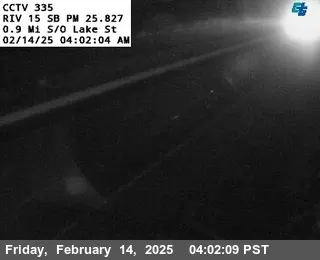 Live view of I-15 : (335) 0.9 Miles South of Lake Street I-15 : (335) 0.9 Miles South of Lake Street, California live camera view on VolveVision