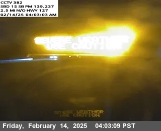 Live view of I-15 : (382) Next To CMS In Baker I-15 : (382) Next To CMS In Baker, California live camera view on VolveVision
