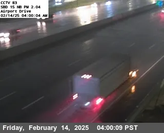 Live view of I-15 : (83) Airport Drive I-15 : (83) Airport Drive, California live camera view on VolveVision
