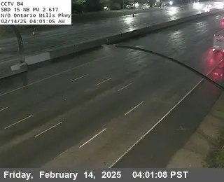 Live view of I-15 : (84) N of Ontario Mills Pkwy I-15 : (84) N of Ontario Mills Pkwy, California live camera view on VolveVision
