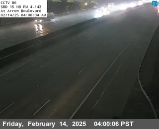 Live view of I-15 : (86) Arrow Route I-15 : (86) Arrow Route, California live camera view on VolveVision