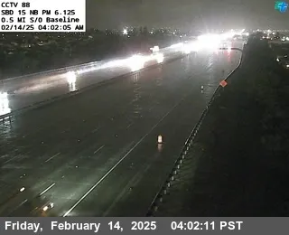 Live view of I-15 : (88) 0.5 Miles S of Baseline I-15 : (88) 0.5 Miles S of Baseline, California live camera view on VolveVision