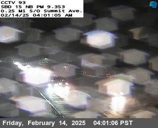 Live view of I-15 : (93) .25mi South Of Summit I-15 : (93) .25mi South Of Summit, California live camera view on VolveVision